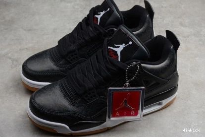 LASER GUM SE AIR BLACK JORDAN 4 CI1184-001 1110